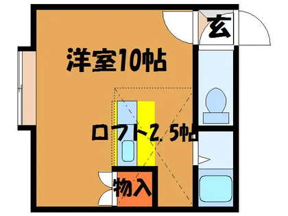 テラハウス深堀【2階】の間取り