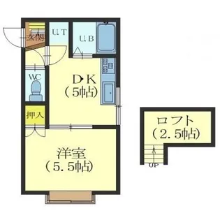 ラピーナ【1階】の間取り