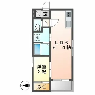 REGALEST granSouth【1階】の間取り
