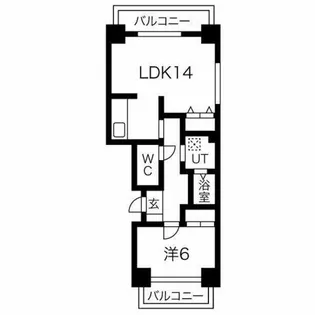 メゾンi【5階】の間取り