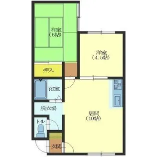 ソレイユいずみ【1階】の間取り
