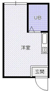 サンモリッツ【203号室】の間取り