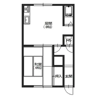 ハイツJ【2階】の間取り
