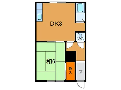 ハイツJ【3階】の間取り