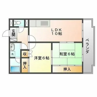 ベルメゾンⅠ【3階】の間取り