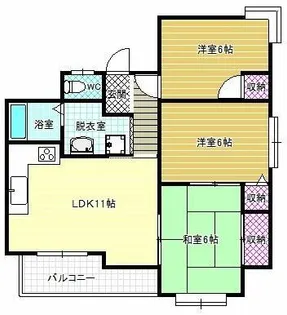 グランデ松原【7階】の間取り