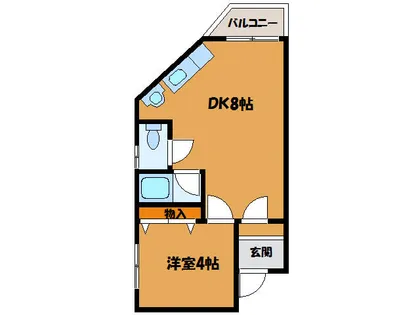 メゾンMⅡ【2階】の間取り