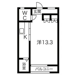 レジスタFC【2階】の間取り