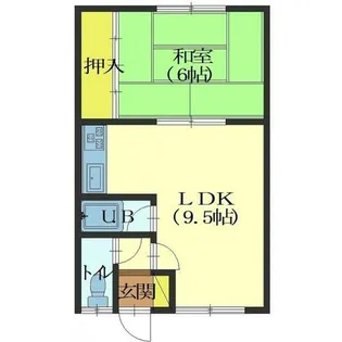 ハイツシルビー【26号室】の間取り