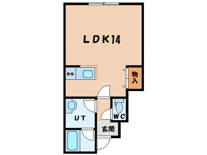 ASTI-K2【101号室】の間取り