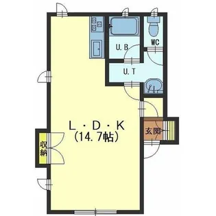 コーポイシトヤ【101号室】の間取り