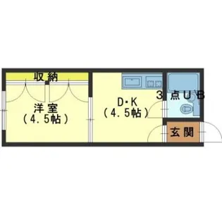 サトウハイツ【202号室】の間取り