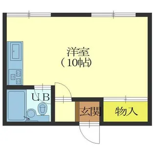 メゾンドフラッシュ富岡【4階】の間取り