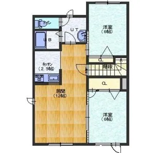 スターハイツK【202号室】の間取り