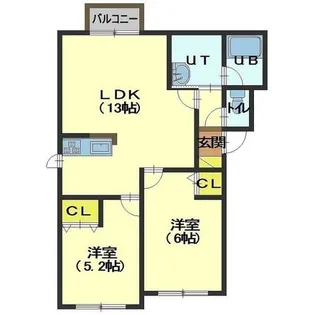 ASTI-Ⅲ【1階】の間取り