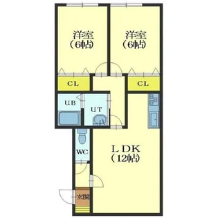 heights AOYAMA【1階】の間取り