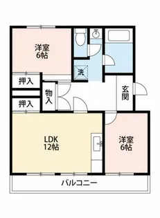 マンション小高原【202号室】の間取り