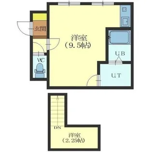 ア・シードナカミチ【3階】の間取り