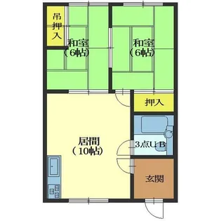 幸福マンション【8号室】の間取り