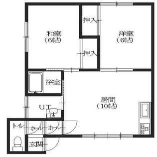 コーポラスJOYⅡ【1階】の間取り