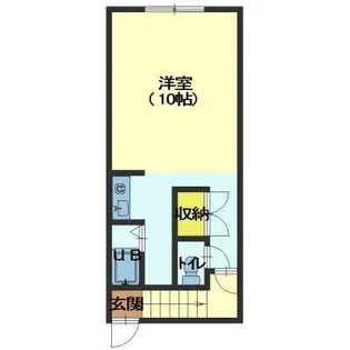 中島ハイム【2階】の間取り