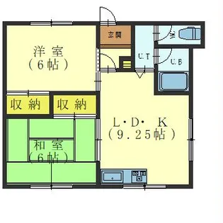 マイハイツ【201号室】の間取り