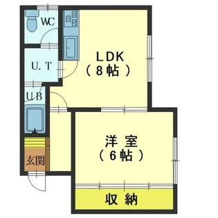セントラルコート【2階】の間取り
