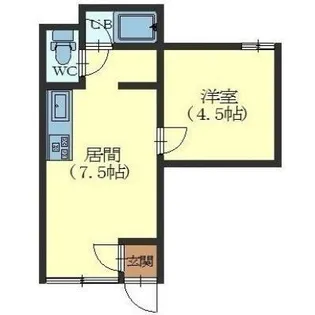 港ハイツ【2階】の間取り