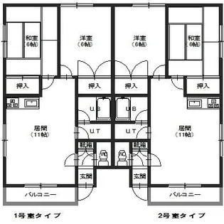 コーポセラミー【201号室】の間取り