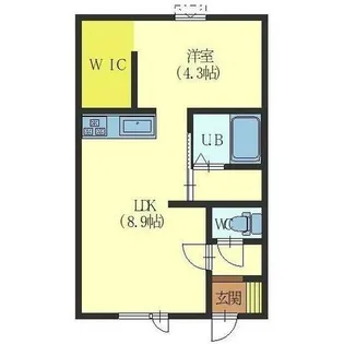 函館山麓ストーリー【1階】の間取り
