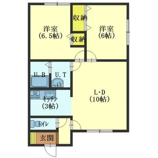 メゾン・ソラ【2階】の間取り