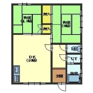 ベルディーM【2階】の間取り