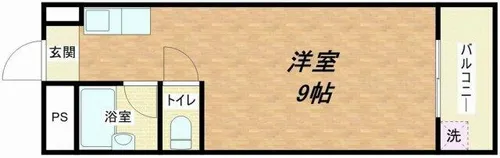 パディーブレイドⅡ【4階】の間取り
