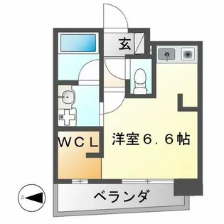Mina葵(ミナアオイ)【2階】の間取り