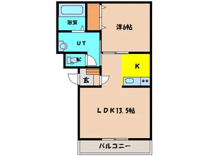 ラ・プレイアディ【3階】の間取り