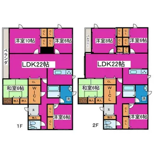 北海道札幌市手稲区富丘四条4丁目【一戸建】の間取り