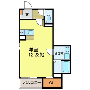 F+style 狭山・池尻中 1号館【2階】の間取り