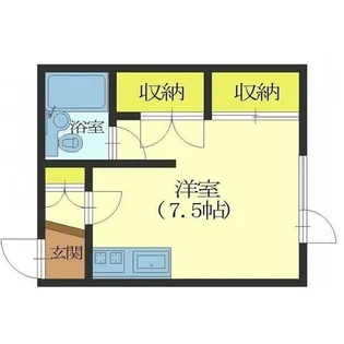 フェローハウスⅡ【2階】の間取り