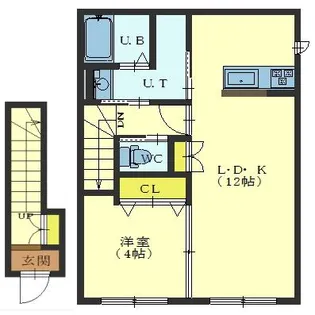 Solid tomioka【2階】の間取り