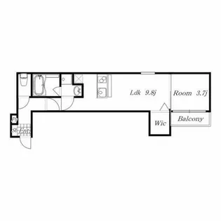 愛知県名古屋市中村区烏森町8丁目【アパート】の間取り