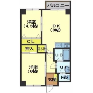 メゾン・ド・K【204号室】の間取り