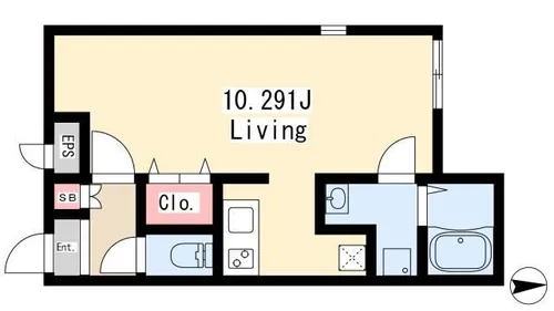 Branche桜山【203号室】の間取り