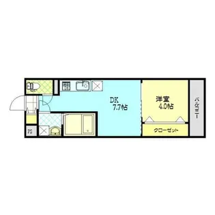 トレステーラ ルーメ吉富【1階】の間取り