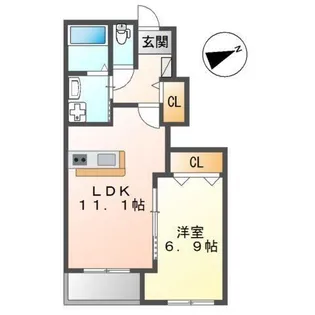 Esperanza【1階】の間取り
