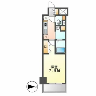 パークアクシス新栄【12階】の間取り