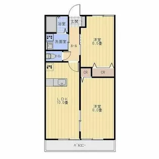 サクラハイムⅡ【201号室】の間取り