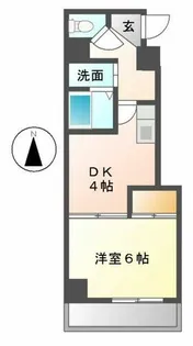 ワピタ名駅【1階】の間取り