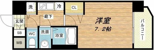 LANTANA GARDEN【4階】の間取り