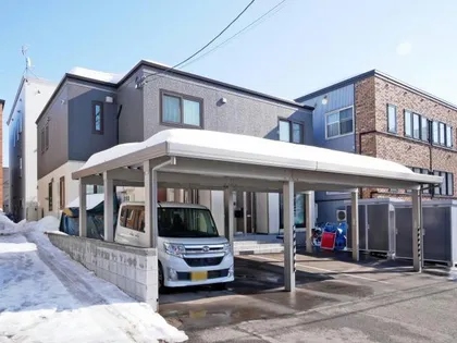 北海道札幌市厚別区大谷地西6丁目【テラスハウス】の外観