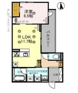 ロワイヤル綿町【2階】の間取り